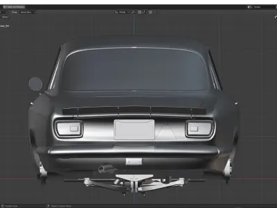 Alfa Romeo GTA 1965 3D model