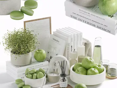 Decorative Set 04 3D model