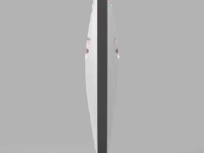 Tesla 3d logo 1 3D model