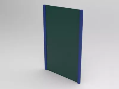 Nua Mirror Low-poly 3D model
