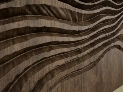 Wall Decoration Low-poly 3D model