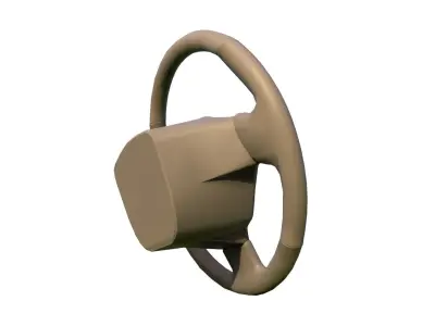 trinket Nissan GT-R 3D print model