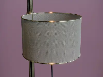 Floor Lamp Low-poly 3D model get