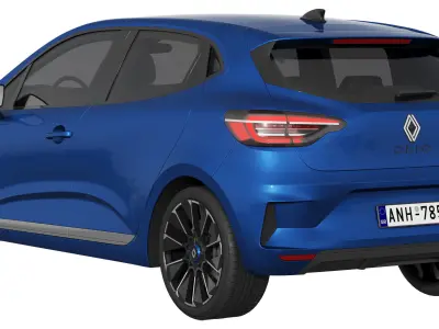 Renault Clio 2024 3D model