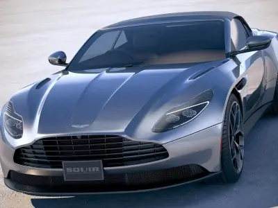 Aston Martin DB11 volante 2019 3D model