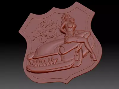 Woman 3D print model