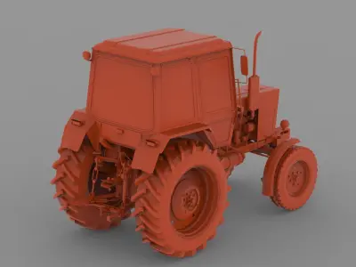 MTZ 80 3D print model