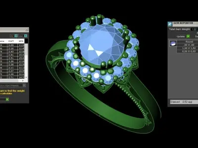 ring code 23 3D print model