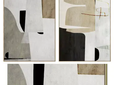 Photo Frame 85 Low-poly 3D model