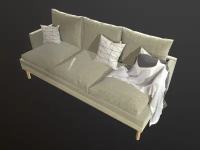 Sofa 3D Model 3D model