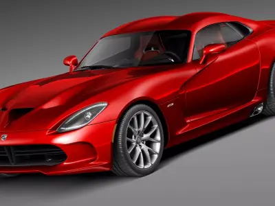 Dodge Viper GTS 2013 3D model