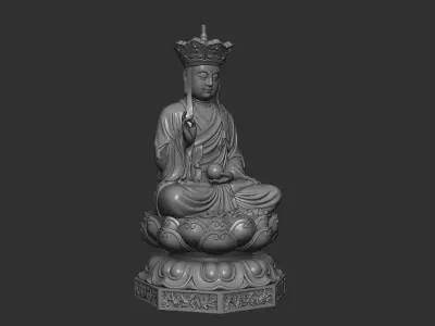 Stratum bodhisattva 3D model