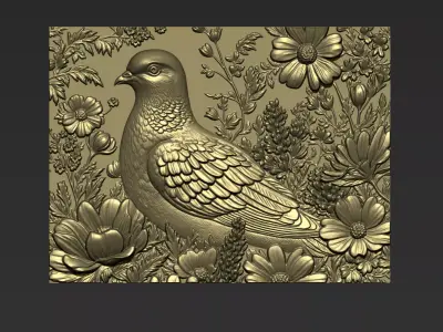 Pigeon A39 3D print model