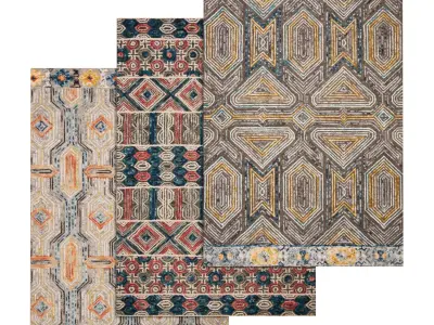 Rug Set 2174 3D model