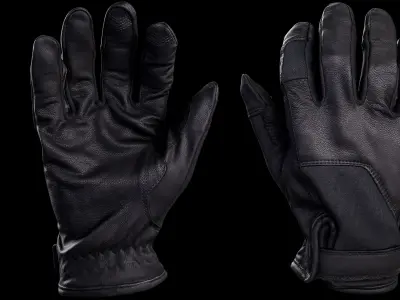 Tactical Gloves 050 Low-poly 3D model