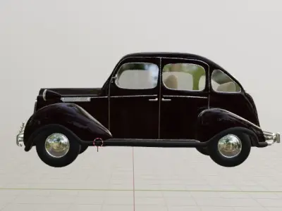 Packard 1939 3D model
