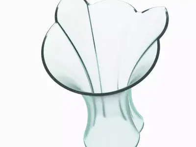 Vase Decor Stylish Cat Face 3D print model