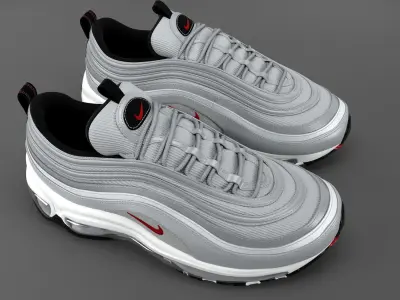 Air max 97 Nike PBR  Low-poly 3D model