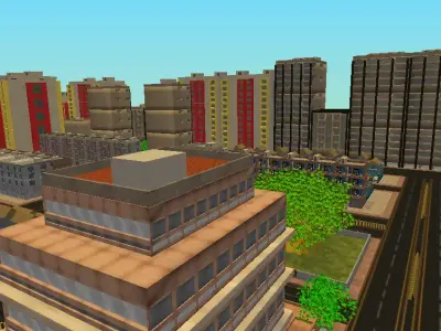City Pack 1 3D model