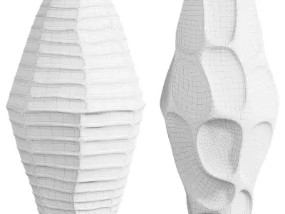 Vessel vases 3D model