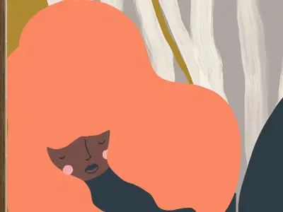 Plaster Two Photo Frame 429 Low-poly 3D model