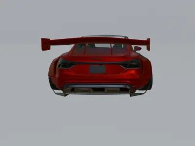 AUDI Q TRON skin from Berserk  3D model