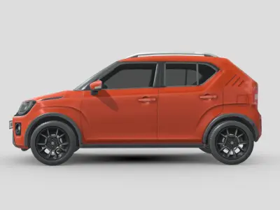 Suzuki Ignis 2021 Low-poly 3D model