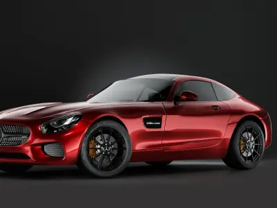 Mercedes-AMG GT 3D model