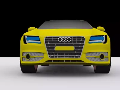 Audi s7 car 3D model