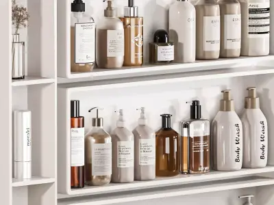 Bathroom Accessories-H47 3D model