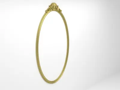 Frame mirror 3D model 02 3D model