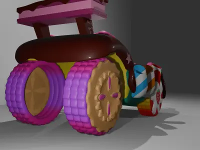Vanellope Ride 3D model