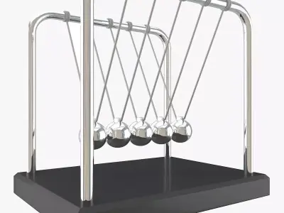 Newtons Cradle 3D model
