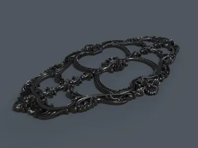 mirror frame 3D model