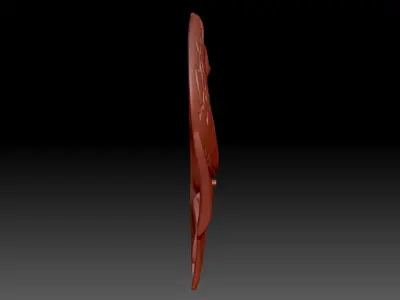 Swan Pendant 3D print model