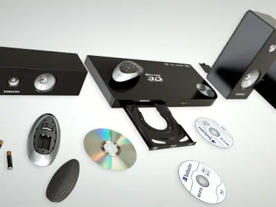 Home Theatre System HT  3D model