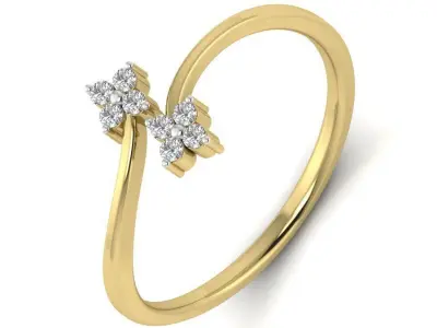 Women ring 3dm Render details 3D print model