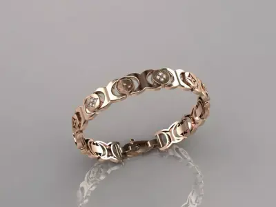 Bracelet 05 3D print model