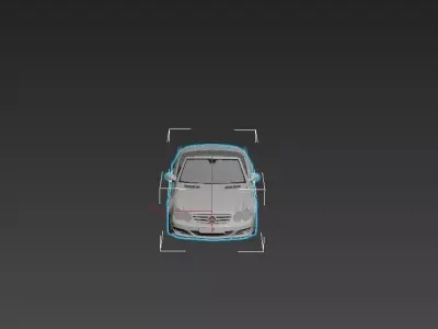 Benz car 3D model