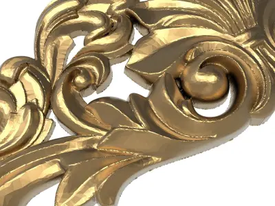  decorative pattern ready for 3D printing 3D model 55