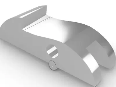 Agricultural irrigation plot Free 3D model