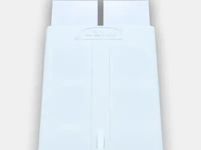 ALFTA Adhesive hook for frame Low-poly 3D model