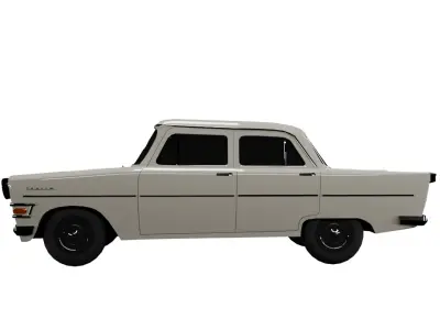 Devrim car Low-poly 3D model