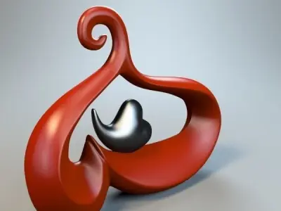 Black Hear m1 P 3D print model