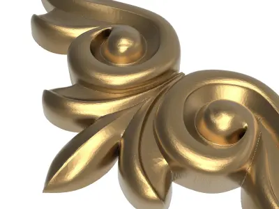  decorative pattern ready for 3D printing 3D model 145