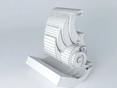 End Roof Ornament 3D model