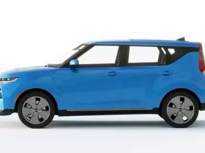 Kia Soul EV 2020 3D model