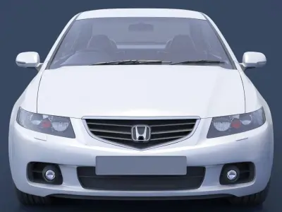 Honda Accord sedan 2003 3D model