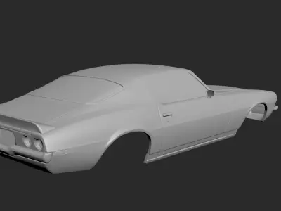 Chevrolet Camaro 1970 Body For Print 3D print model
