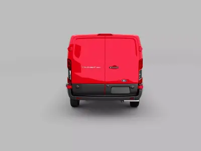 ford transit 350 Low-poly 3D model